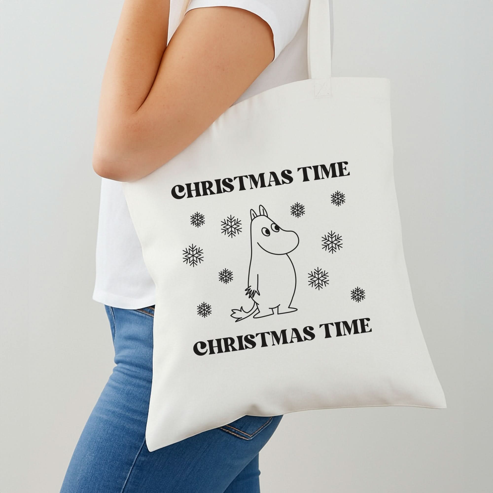 Christmas Time Moom Shoulder Bag