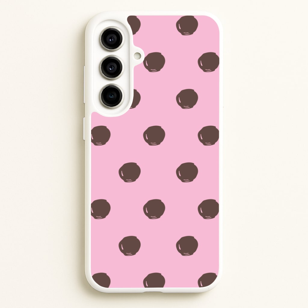 Strawberry Buttons Galaxy A56 Case