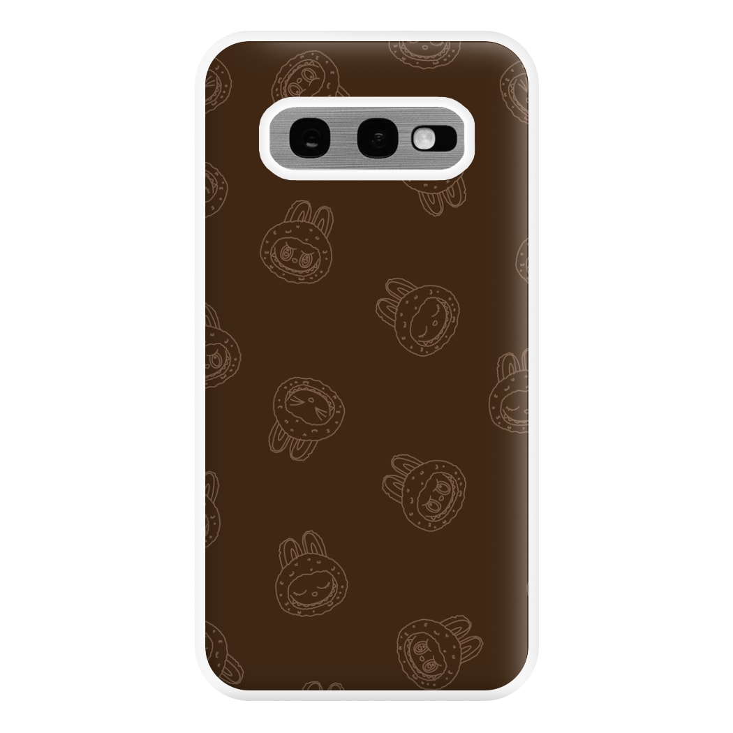Monsters Outline Pattern I Galaxy S10e Case
