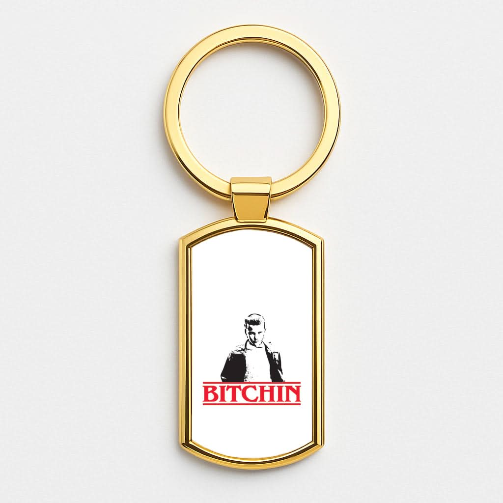 Eleven Bitchin' Gold Keyring