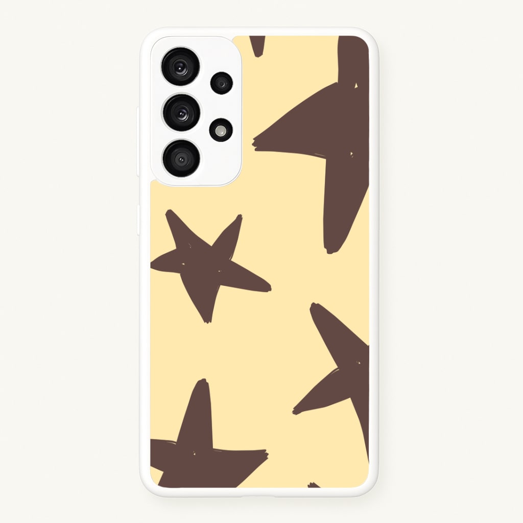 Vanilla & Chocolate Stars Galaxy A33 Case