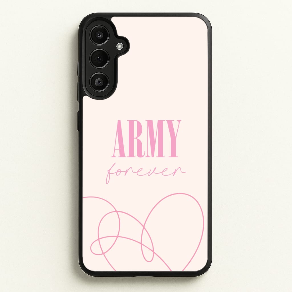 Army Forever Pink Galaxy A34 Case
