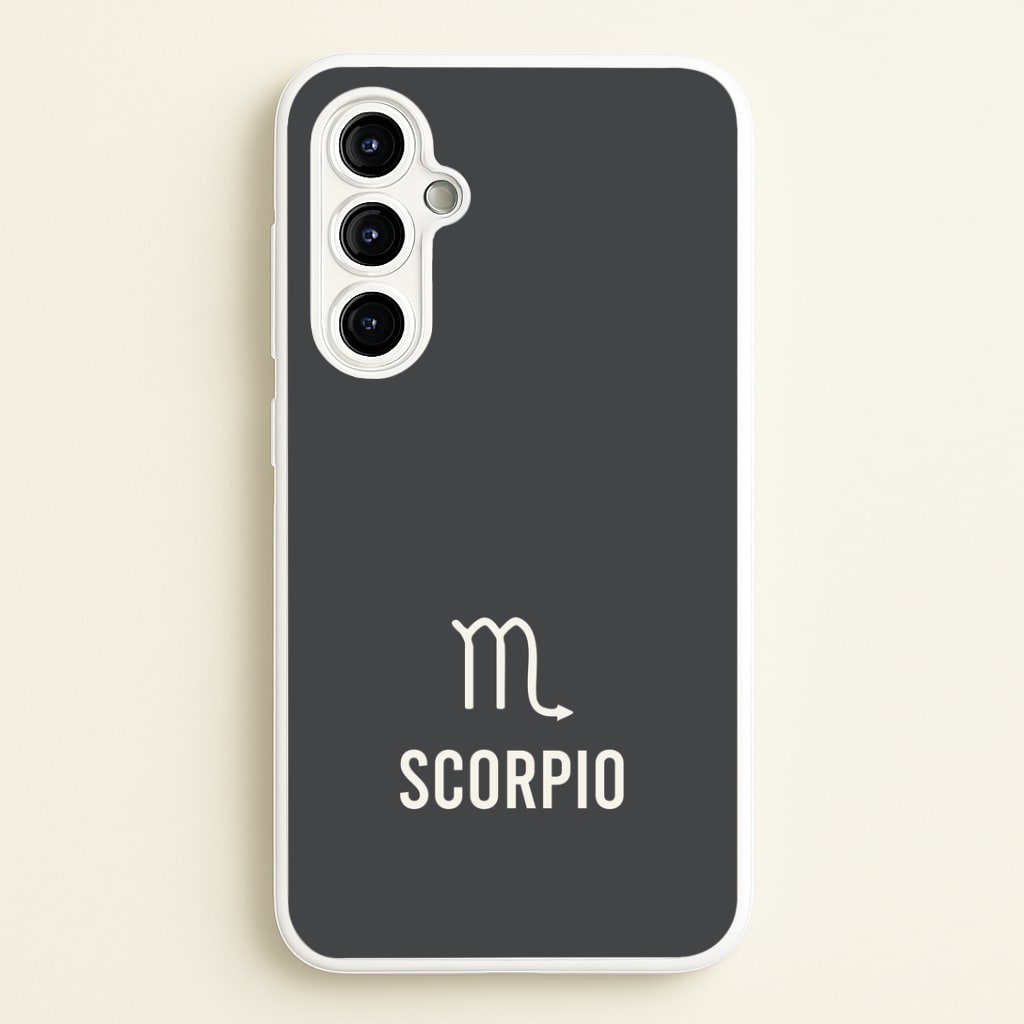 Scorpio Pastel Zodiac Galaxy A54 Case