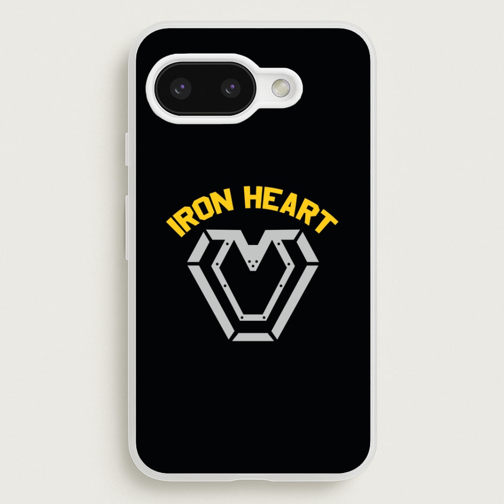 Metal Hero Heart Google Pixel 9a Case