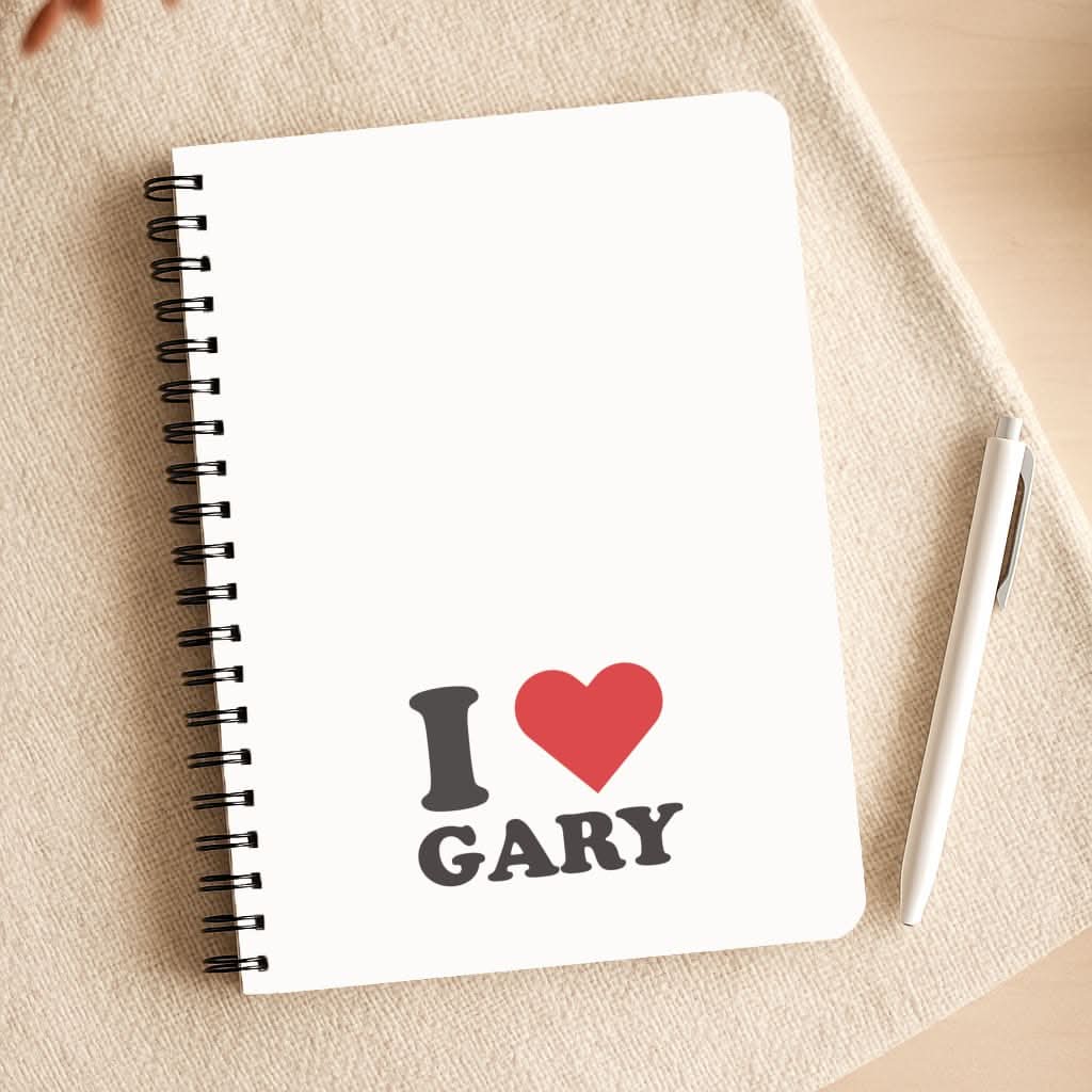 I Love Gary Notepad