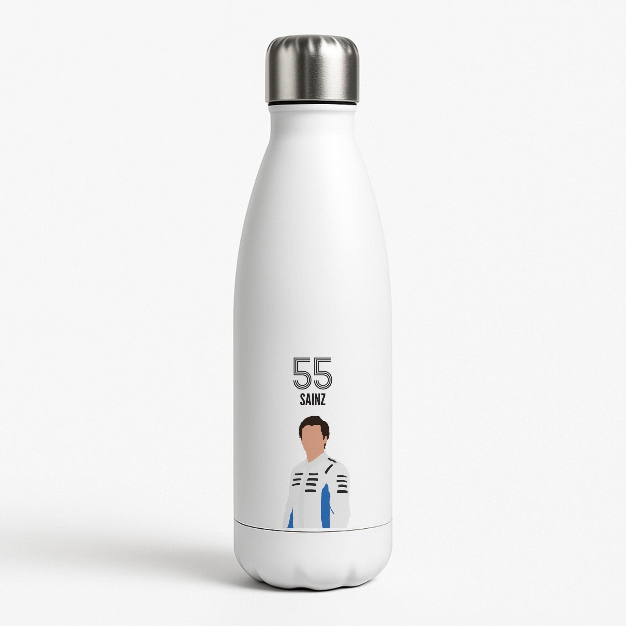 Sainz 2026 White Water Bottle