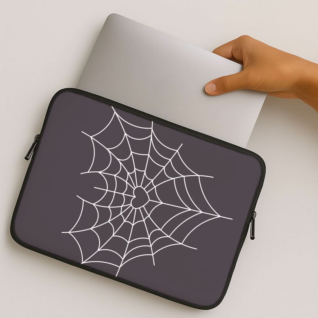 Spiderweb Hearts I MacBook Cover