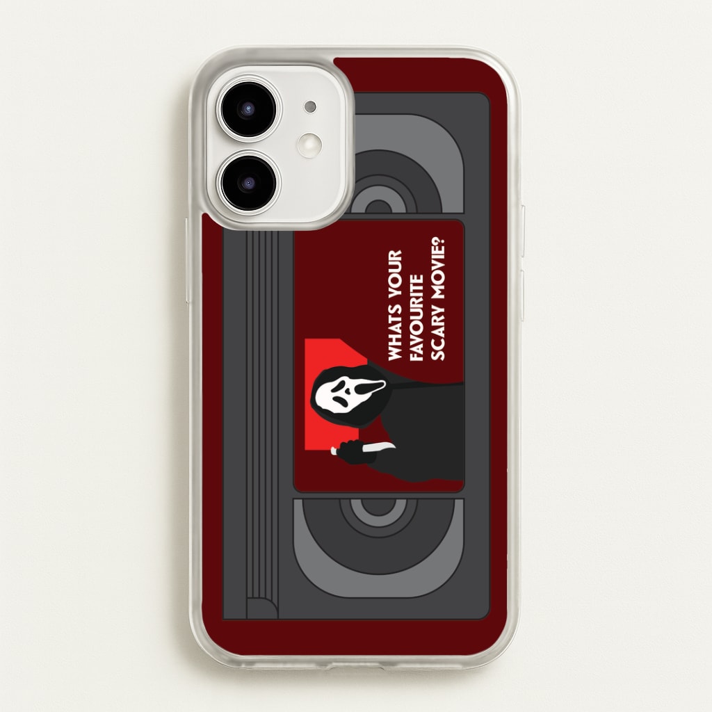 Horror Movie 7 VHS Tape iPhone 12 / 12 Pro Case