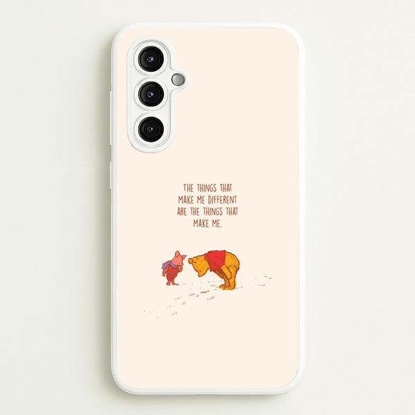 The Things That Make Me Different Galaxy A14 Case