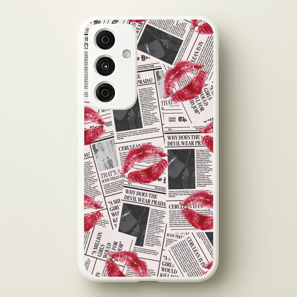 Front Page Kisses Galaxy A15 Case