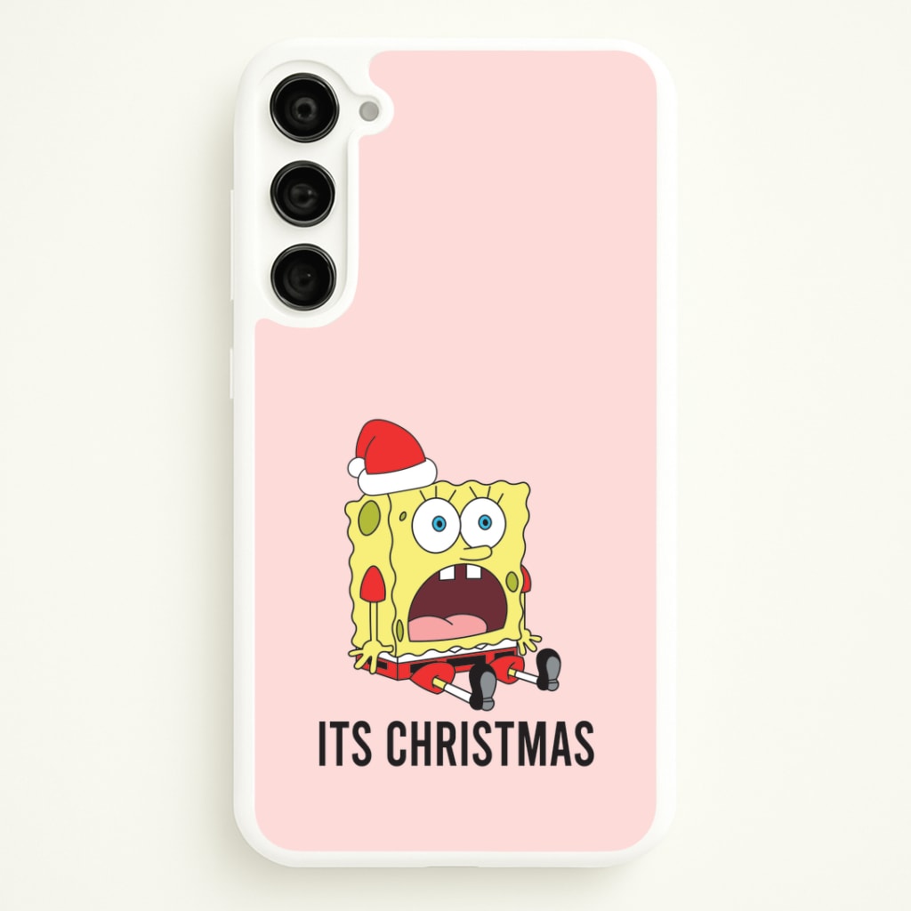 It's Christmas Cartoon Sponge Galaxy S23 Case