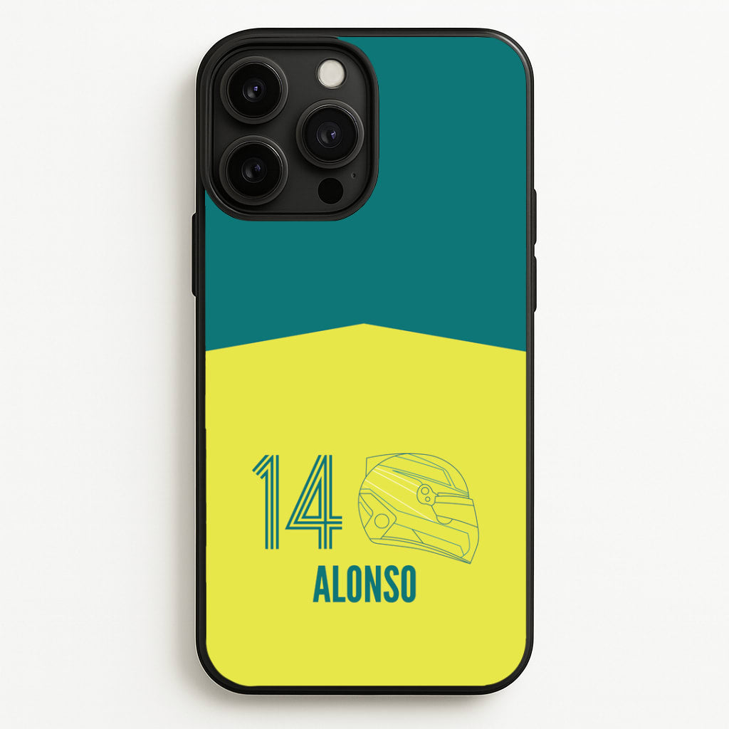 Alonso Helmet 2026 iPhone 13 Pro Case