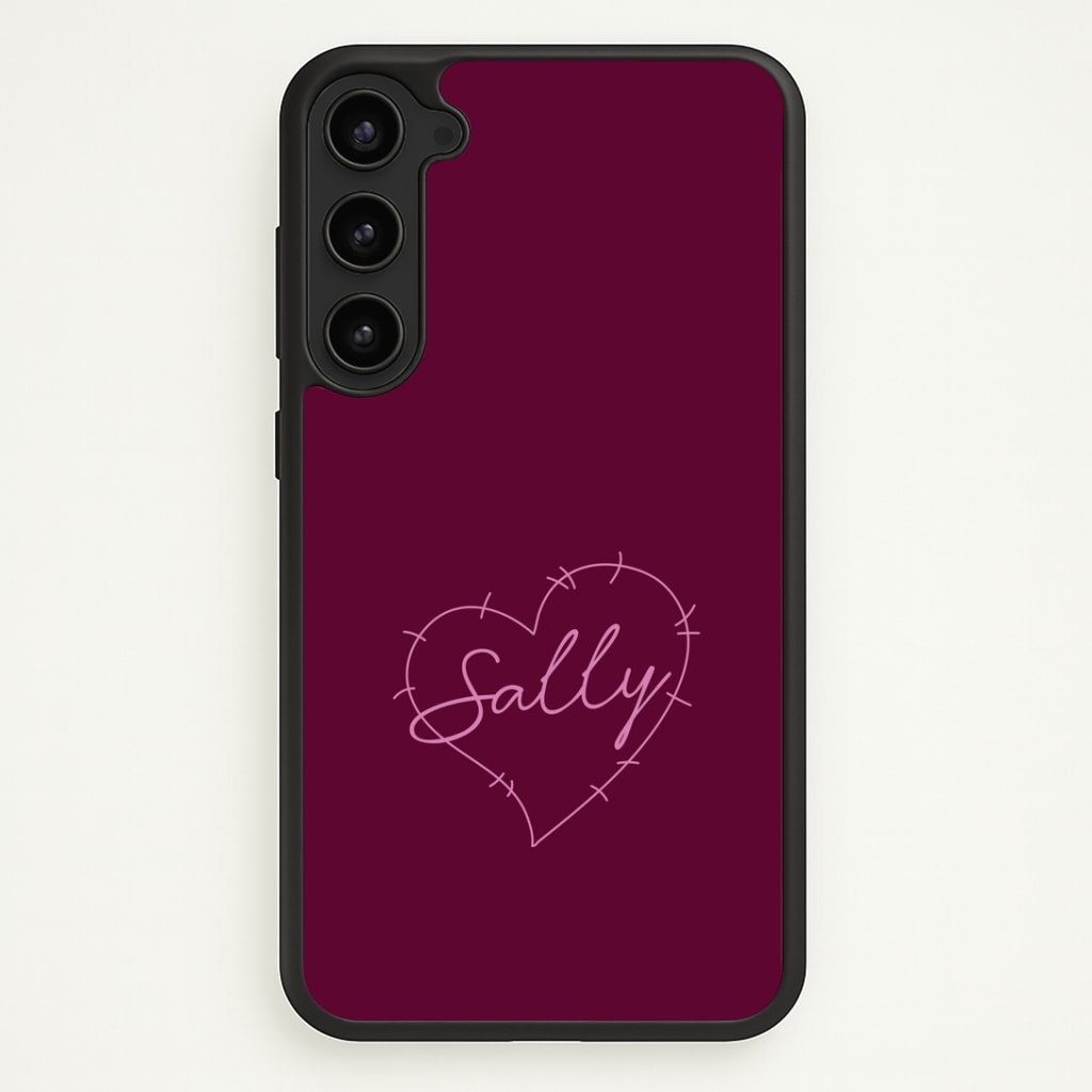 Stitched Heart Sally Galaxy S23 Plus Case