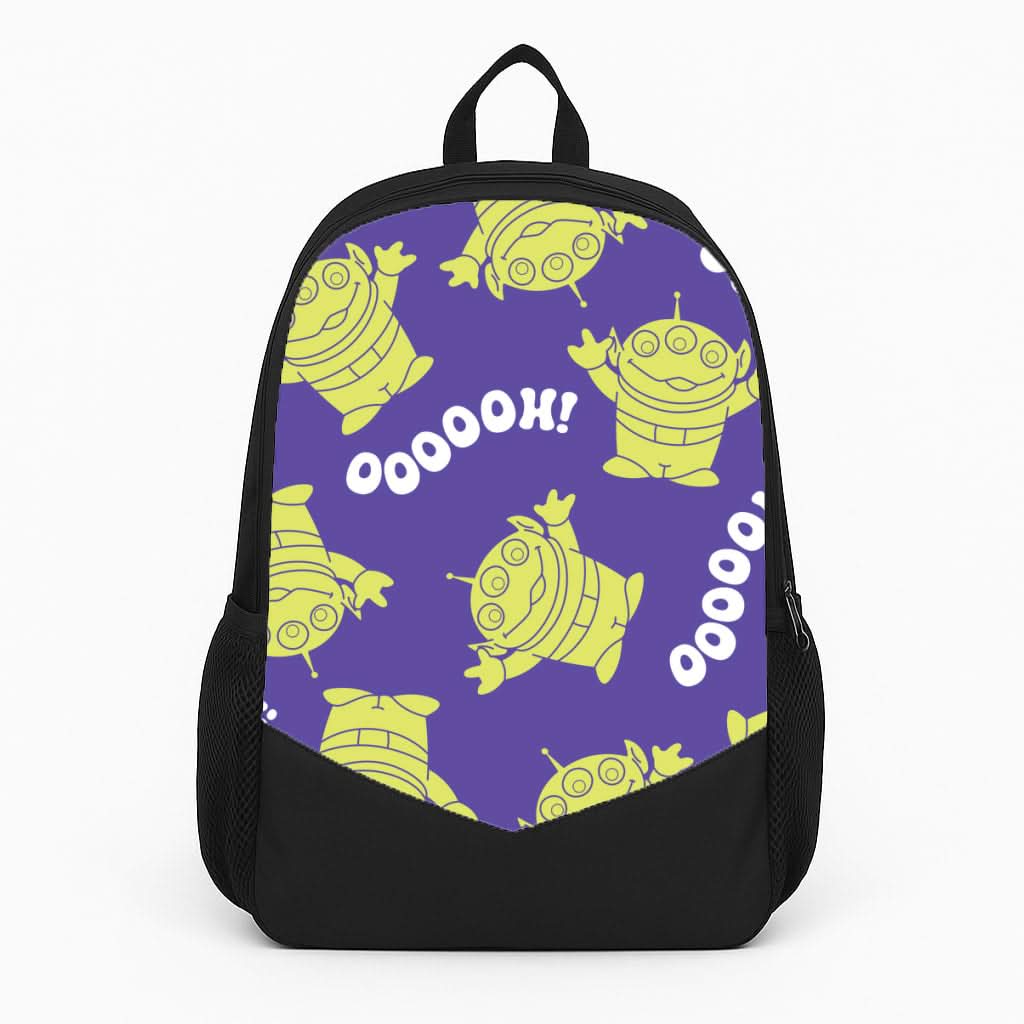 Toy Aliens Silhouette Pattern Backpack
