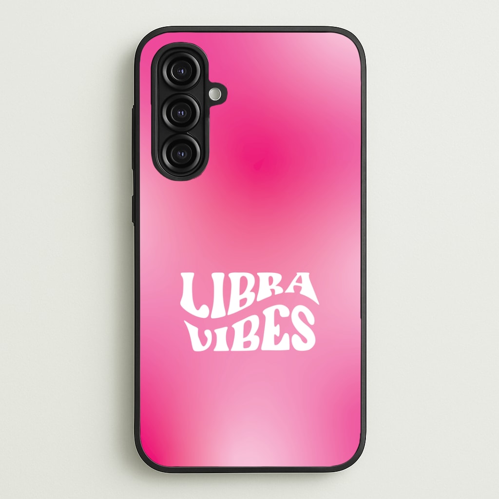 Libra Vibes Gradient Zodiac Galaxy A16 Case