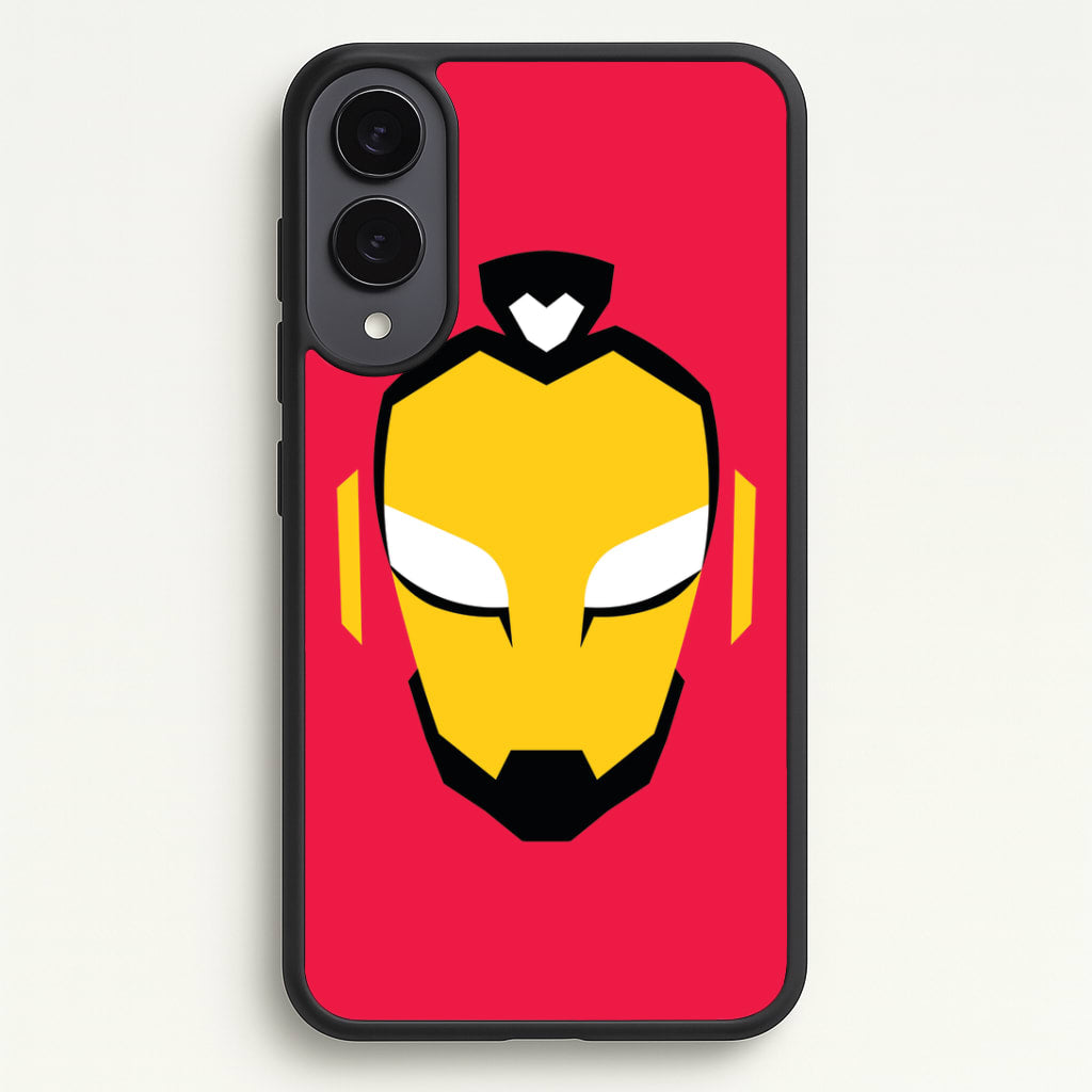 Metal Heart Hero Face Galaxy S25 Edge Case