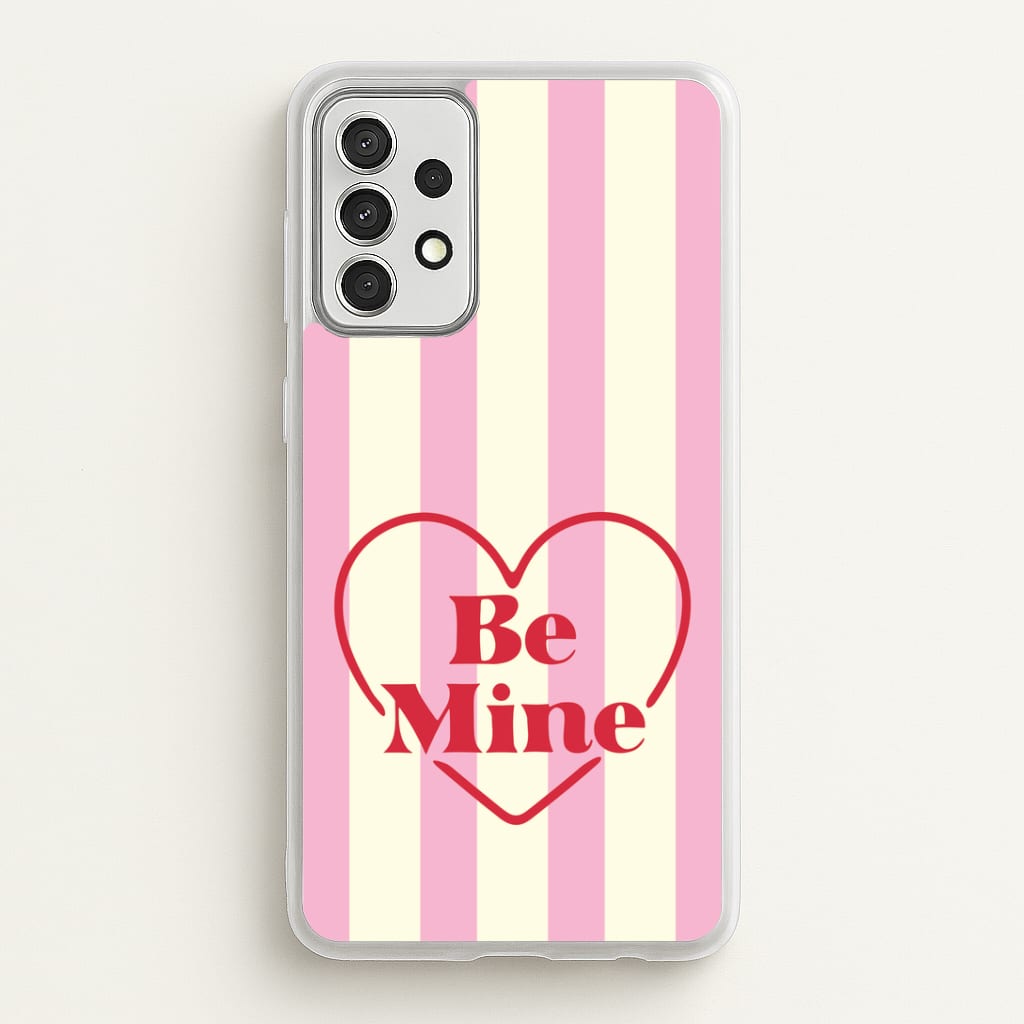Be Mine Stripey Galaxy A52 / A52s Case