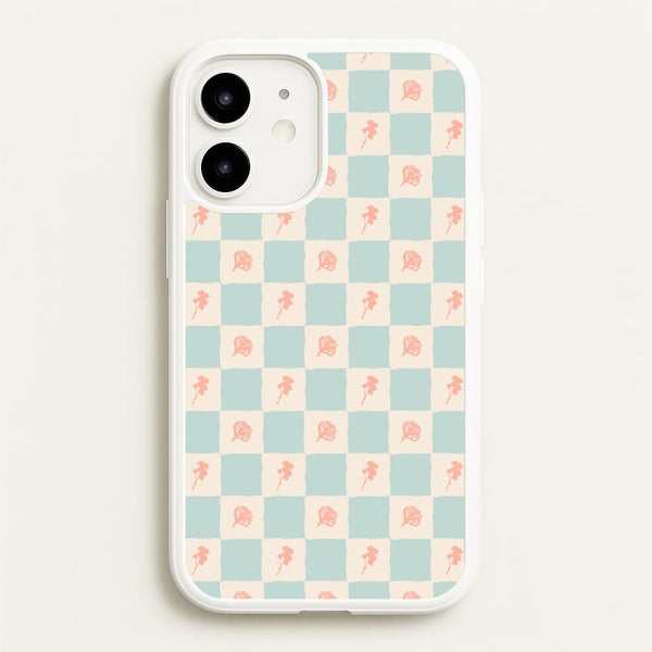 Patchwork Floral Pattern iPhone 12 Mini Case