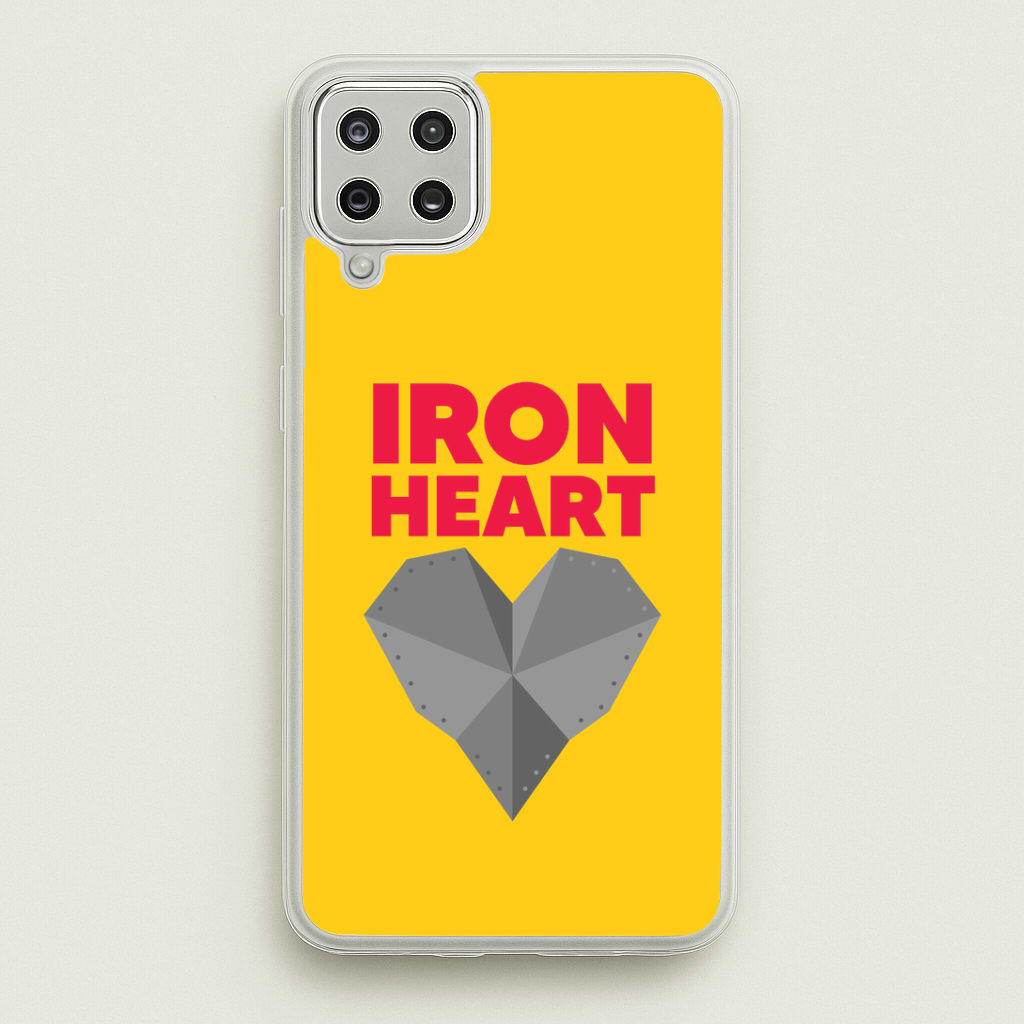 Metal Heart Galaxy A12 Case