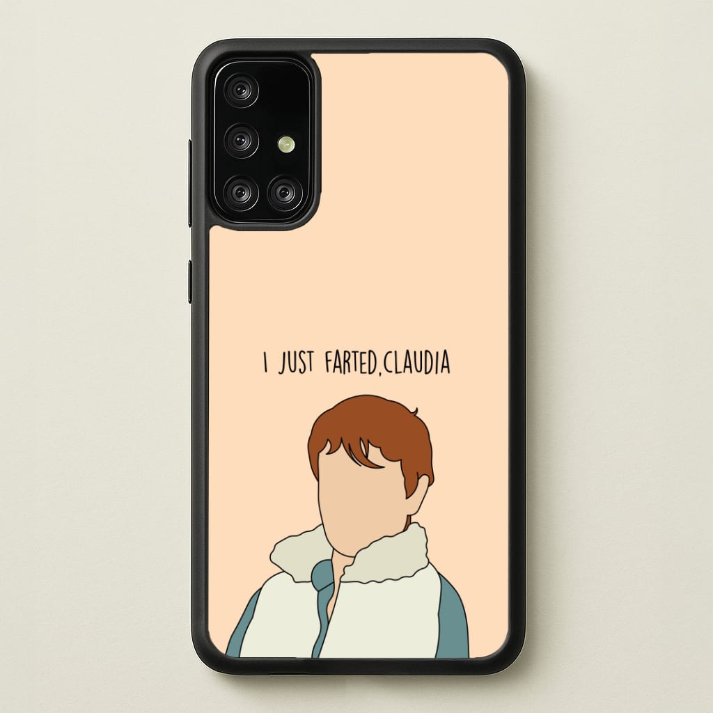 I Just Farted, Claudia Galaxy A71 Case
