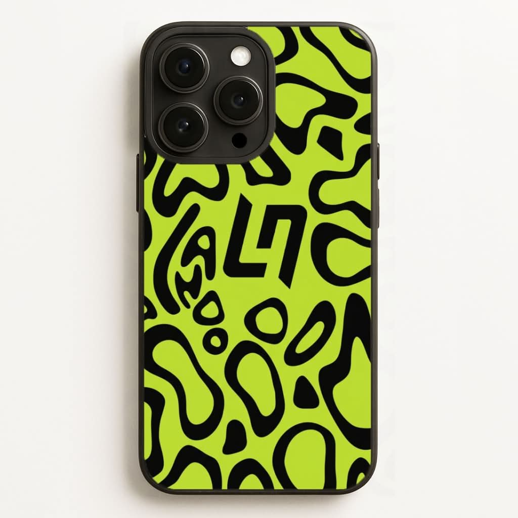 Norris Helmet Pattern F1 Phone Case Norris Helmet Pattern F1 Phone Case