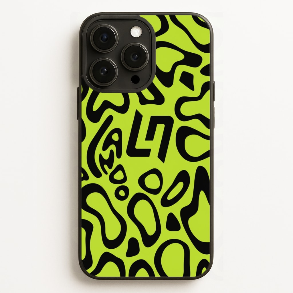 Norris Helmet Pattern iPhone 16 Pro Case