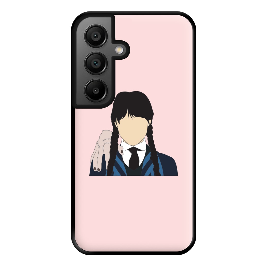 Wednesday And Thing Galaxy A35 Case