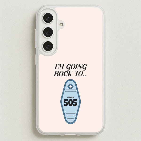 I'm Going Back To 505 Keyring Galaxy S25FE Case