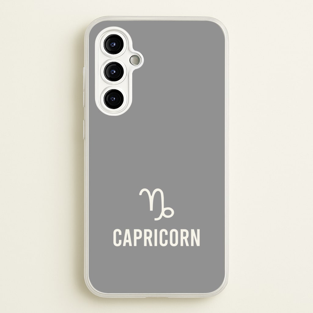 Capricorn Pastel Zodiac Galaxy A54 Case