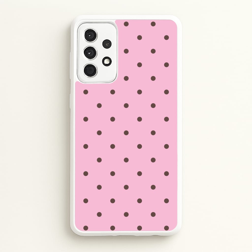 Strawberry Polka Dots Galaxy A52 / A52s Case