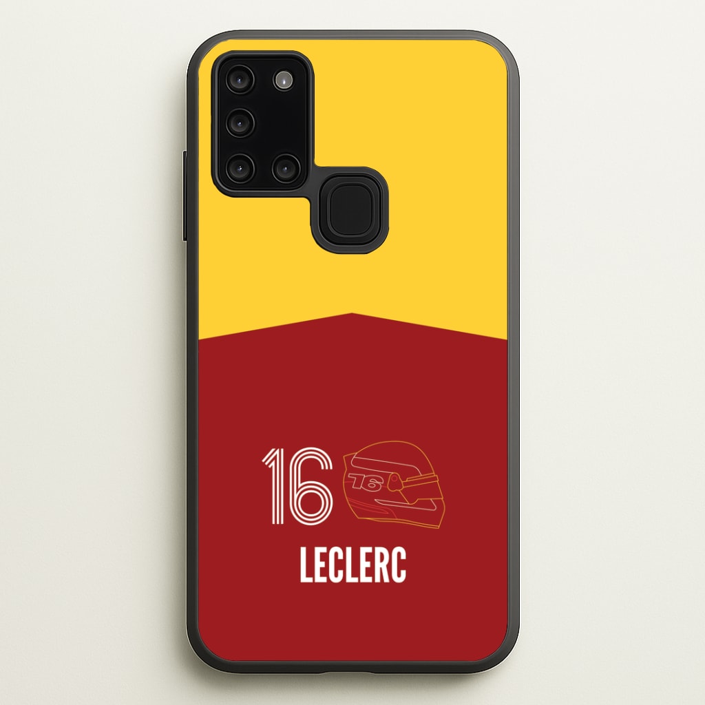 Leclerc Helmet 2026 Galaxy A21s Case