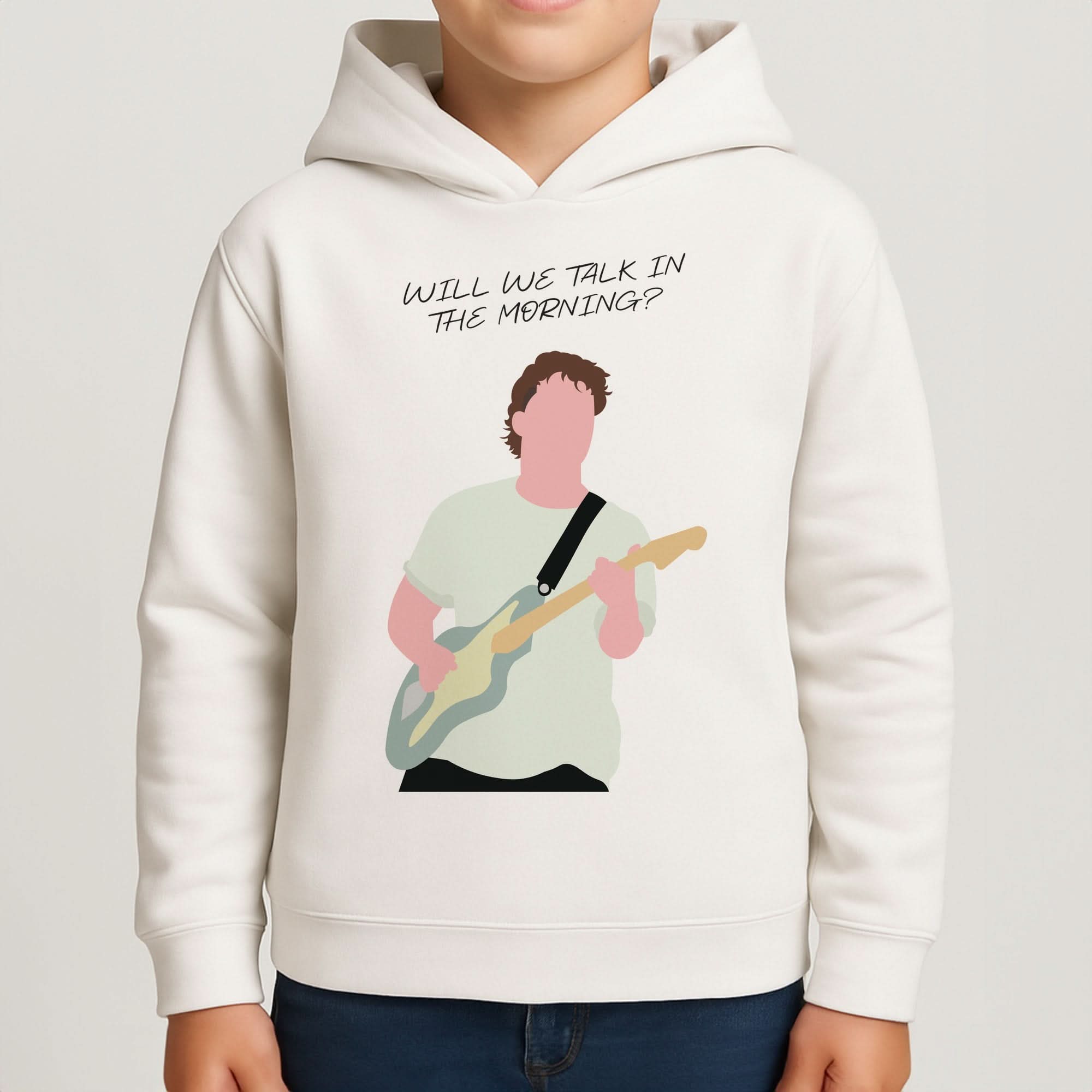 Will We Talk In The Morning Yellow Boys Hoodie