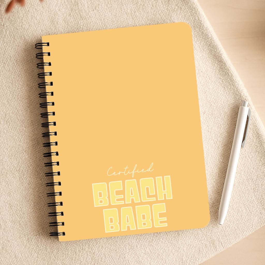 Certified Beach Babe Notepad