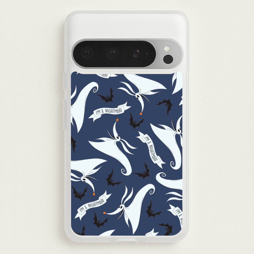 Skeleton Dog And Bats Pattern Google Pixel 9 Pro XL Case