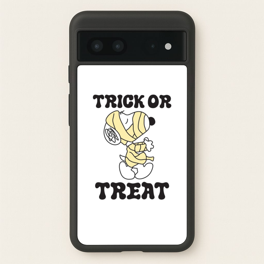 Trick Or Treat Cartoon Beagle Google Pixel 7 Case