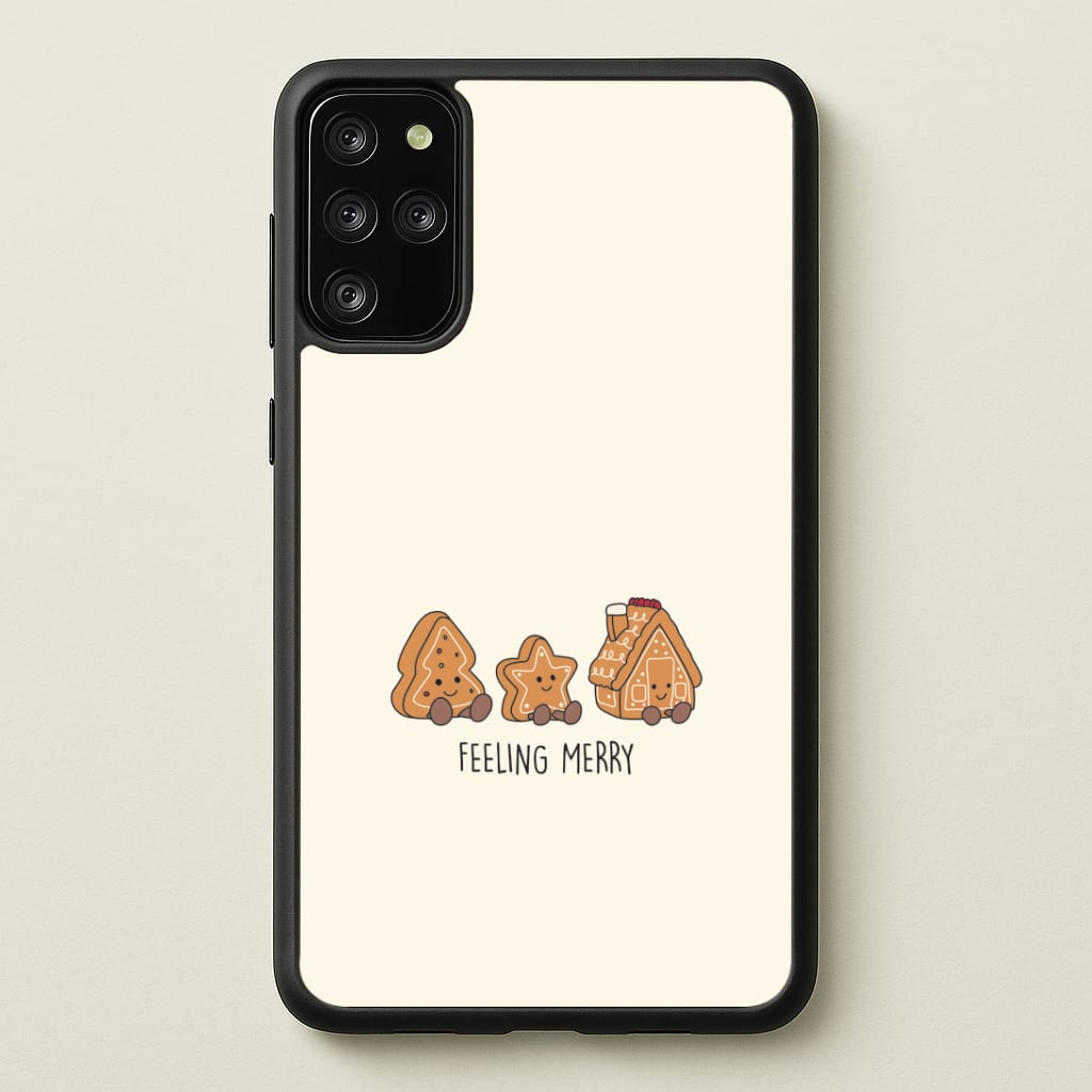 Gingerbread Plushies Quote Galaxy S20 Plus Case