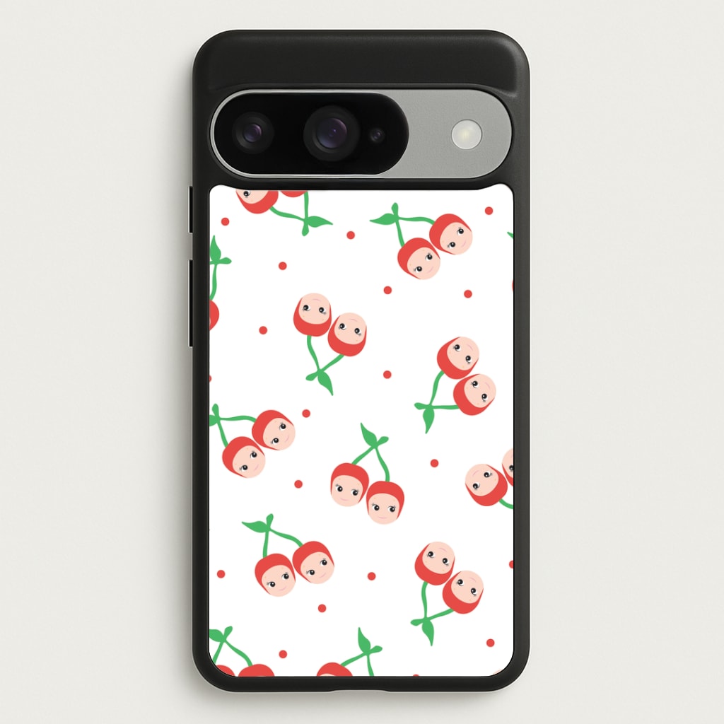 Cherry Angels Pattern Google Pixel 10 / 10 Pro Case
