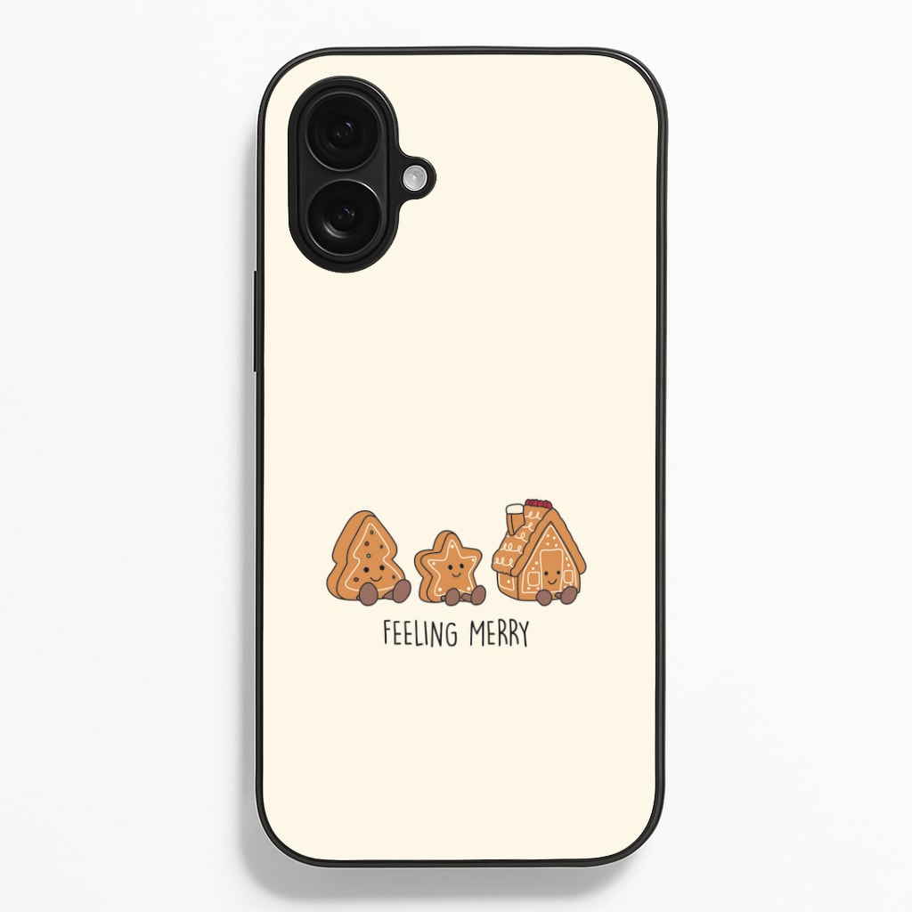 Gingerbread Plushies Quote iPhone 16 Plus Case