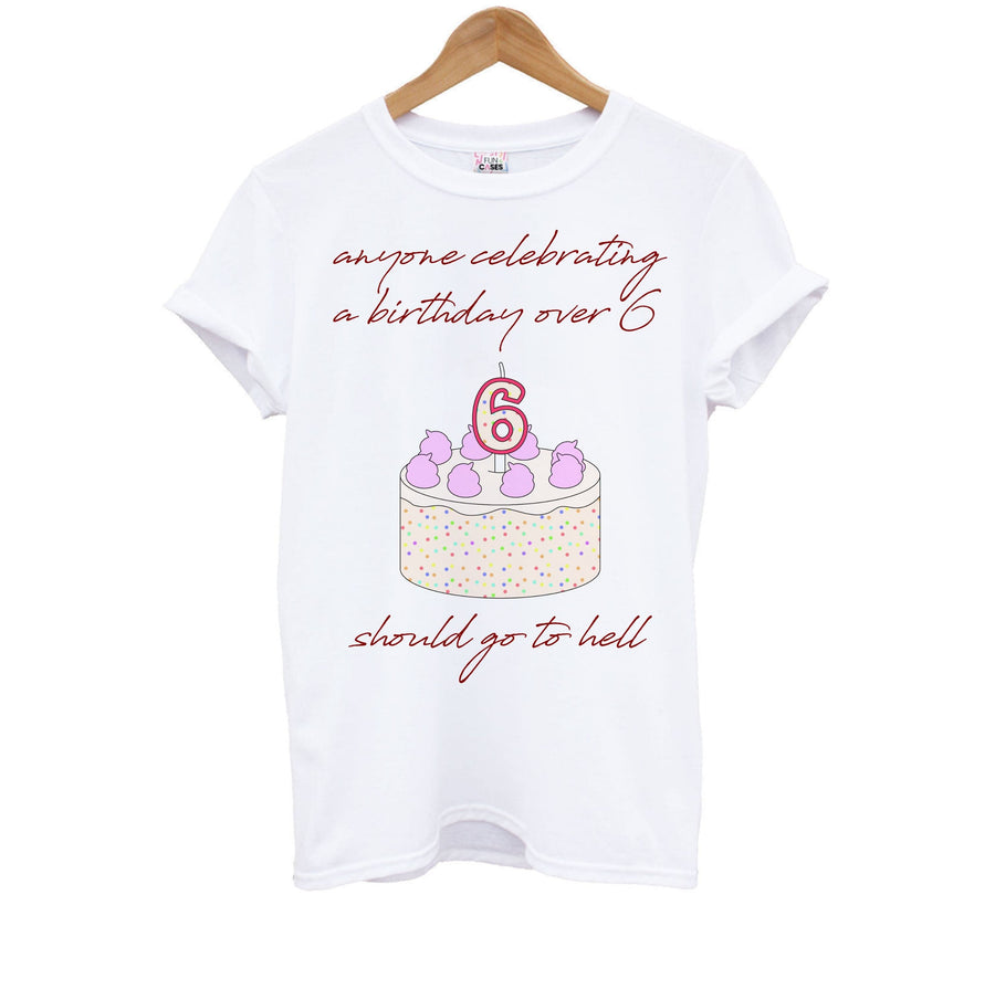 A Birthday Over 6 - Brooklyn Nine-Nine Kids T-Shirt