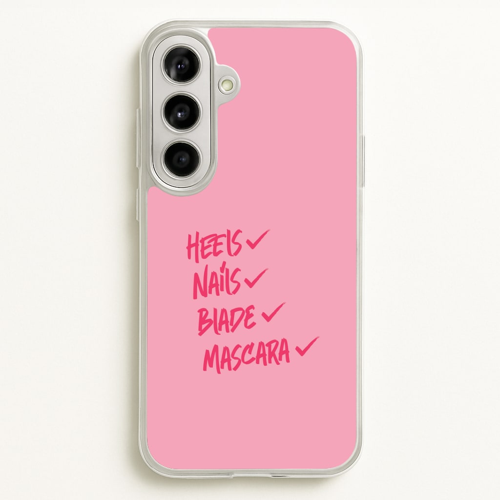 Heels, Nails, Blade, Mascara Galaxy A56 Case