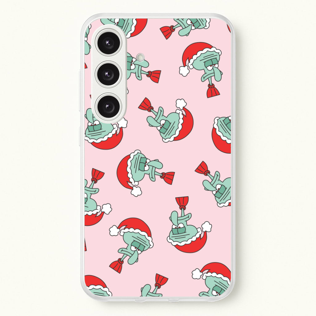Oh Joy Cartoon Squid Pattern Galaxy S24 Case