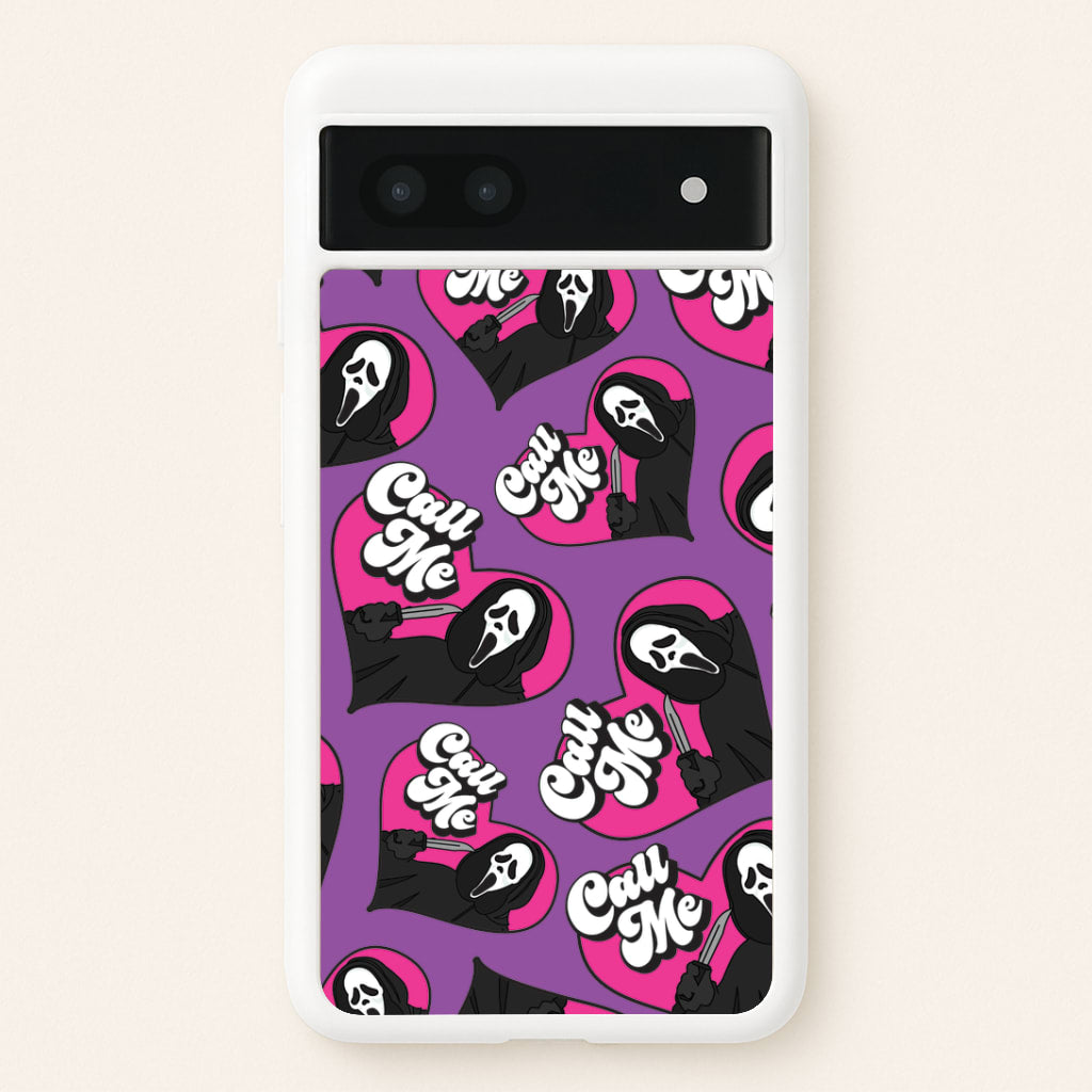 Call Me Heart Pattern Google Pixel 6a Case