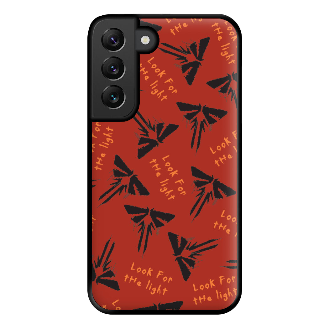 Look For The Light Firefly Pattern Galaxy S22 Plus Case