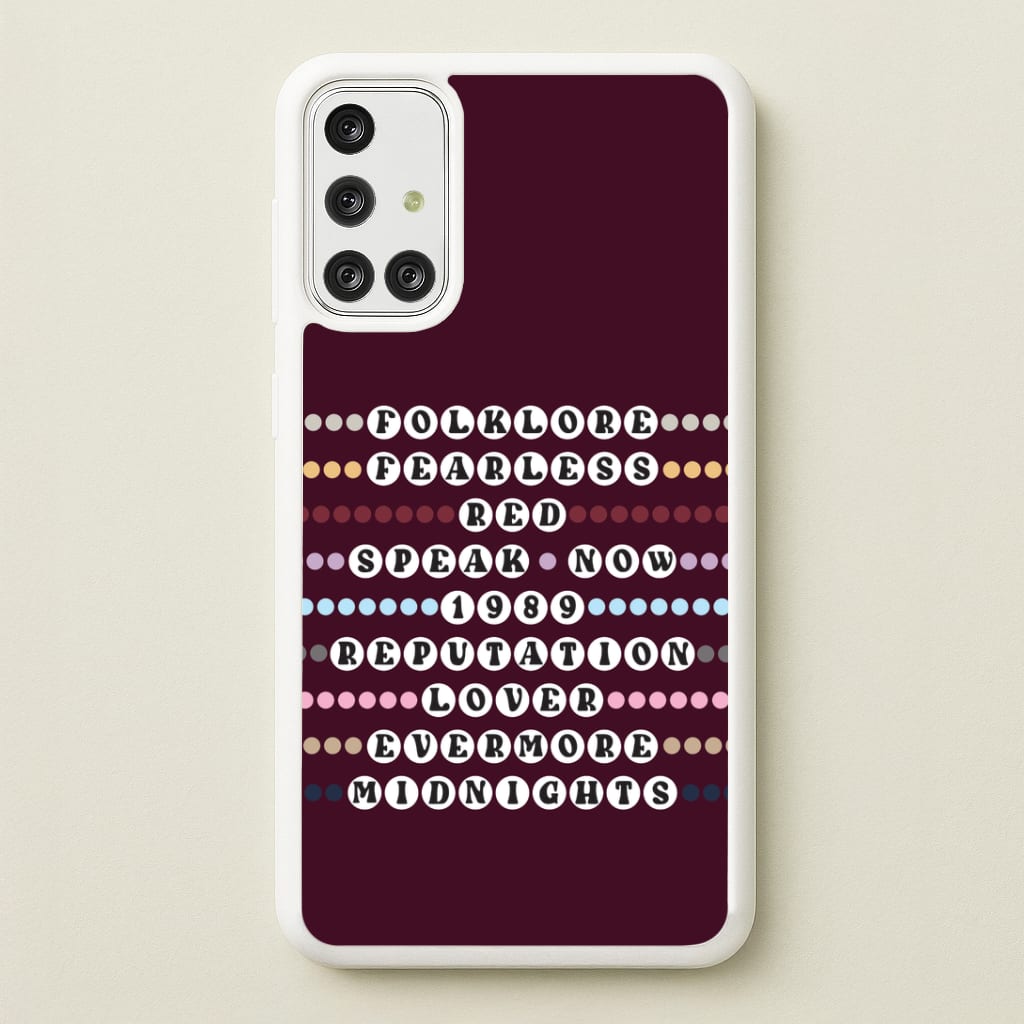 Concert Bracelets Galaxy A71 Case