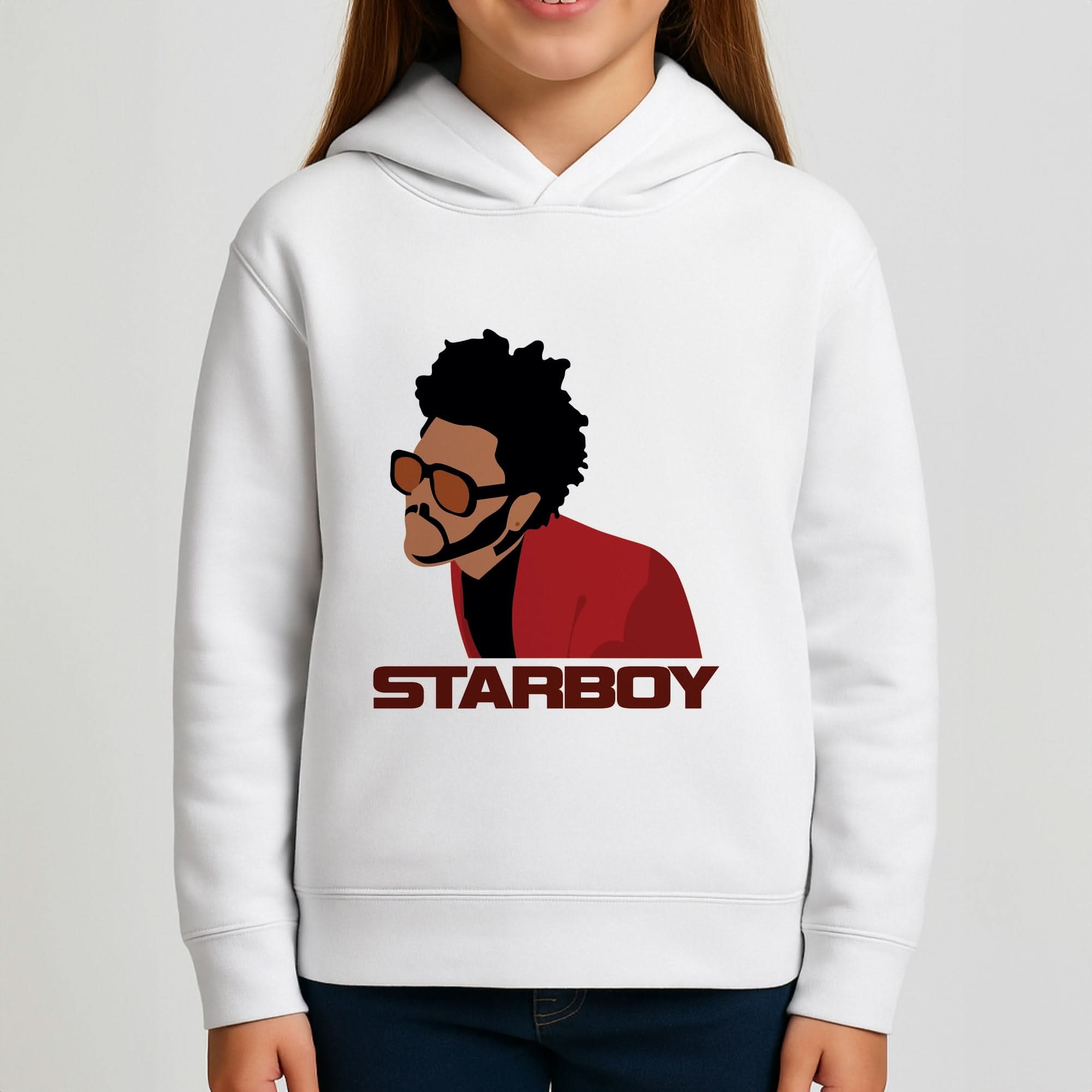 Starboy Singer Title Girls Hoodie