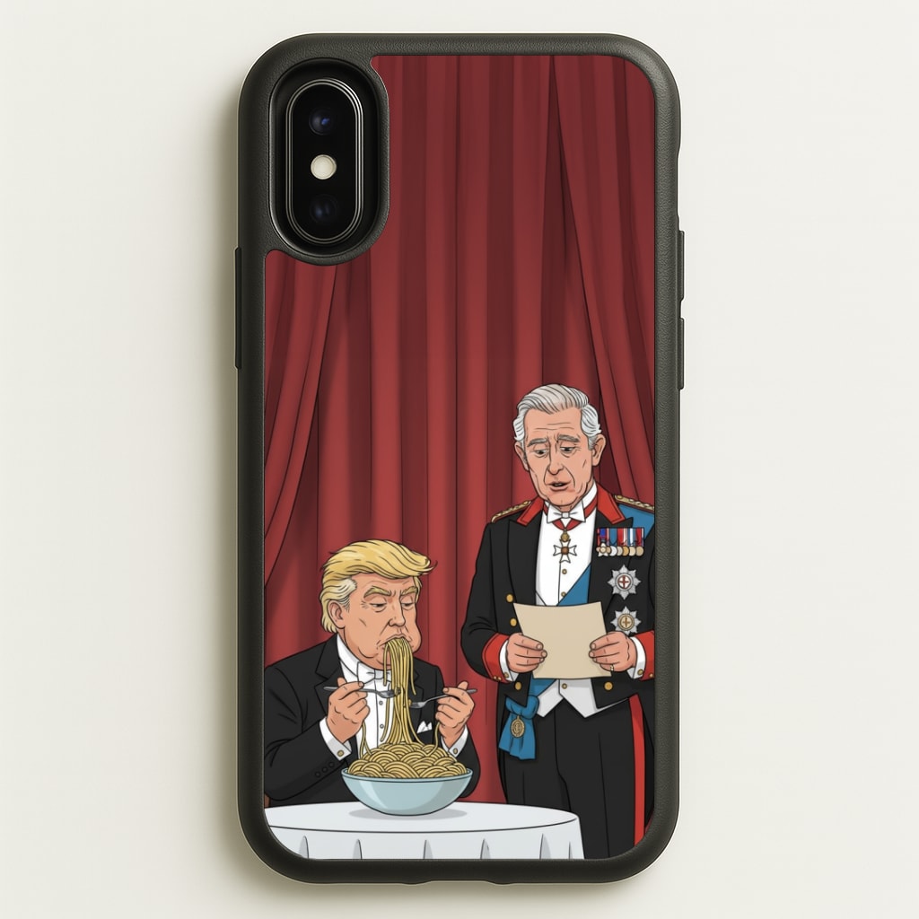 Charles & Donald's Spaghetti iPhone X / XS Case