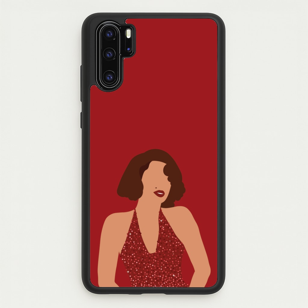 Red Sparkly Dress Huawei P30 Pro Case