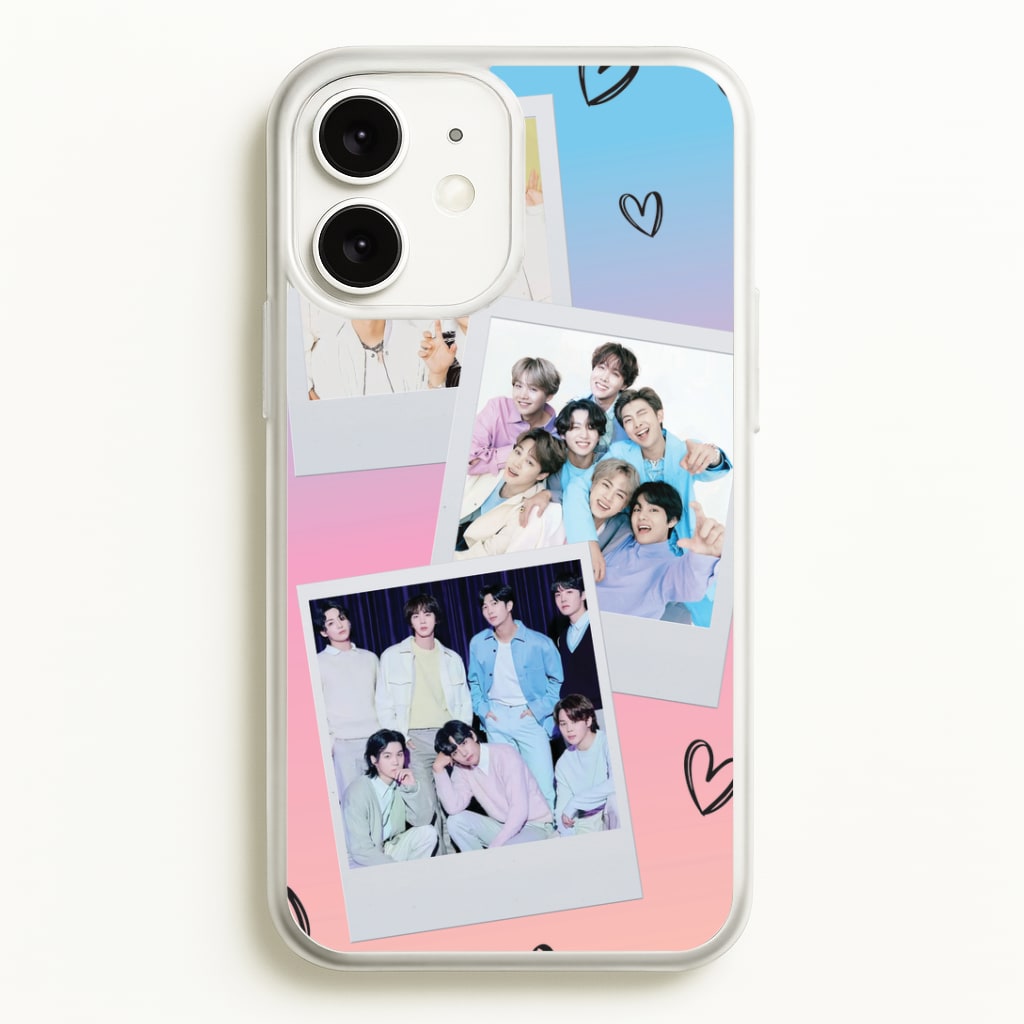 K-Pop Band Polaroid Collage iPhone 11 Case