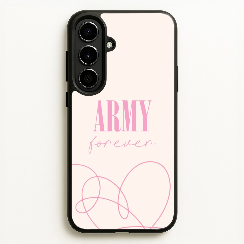 Army Forever Pink Galaxy A56 Case