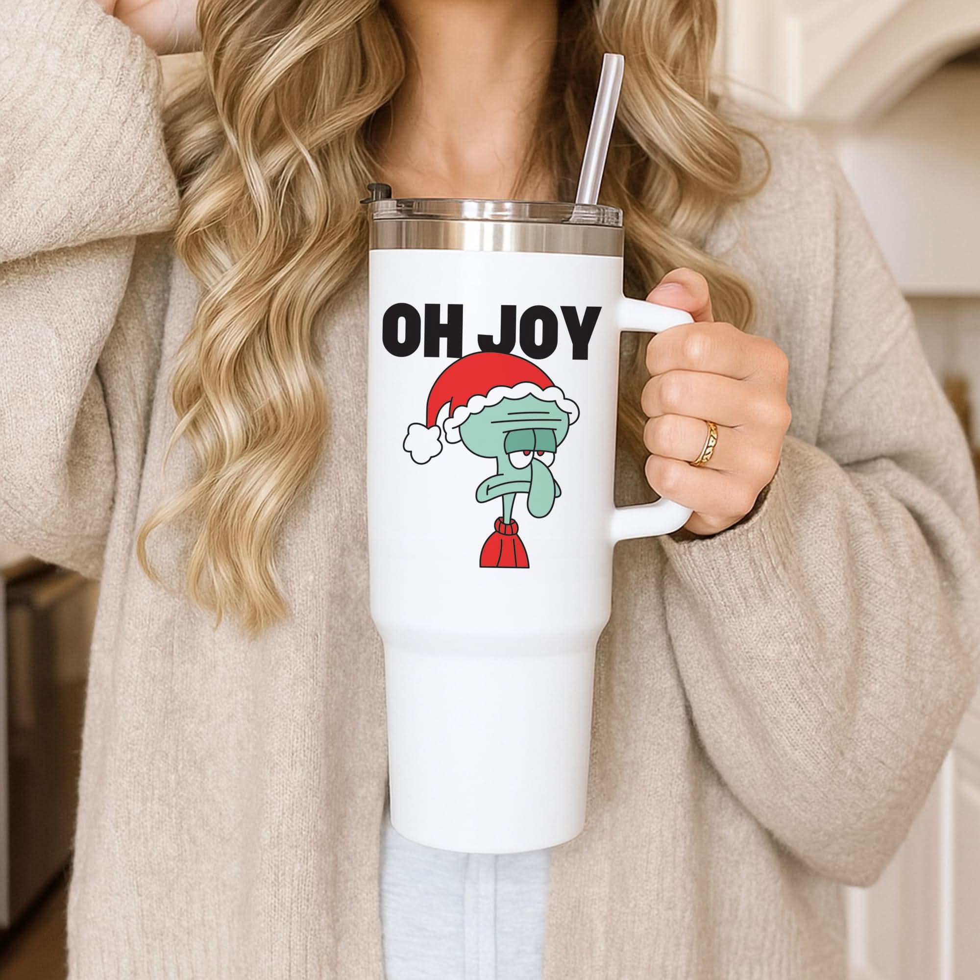 Oh Joy Cartoon Squid Tumbler